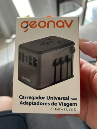Carregador Universal Geonav Novo e Lacrado