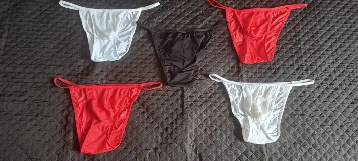 Kits de Cuecas Sensuais Tipo Tanga e Fio-Dental