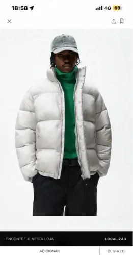 Casaco Puffer ZARA