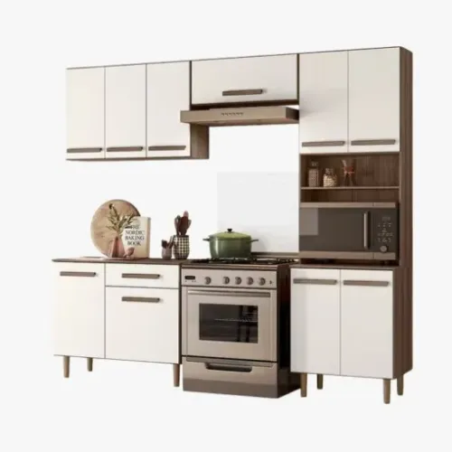 Armário de Cozinha Completo Modulado Super Promoção