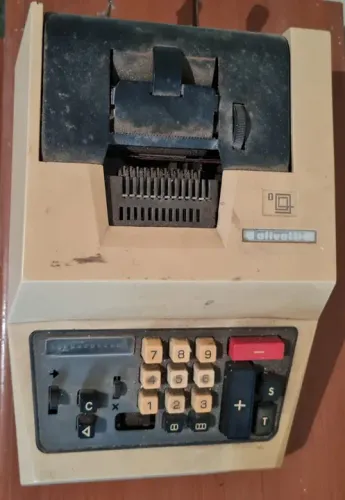 Calculadora Antiga Olivetti