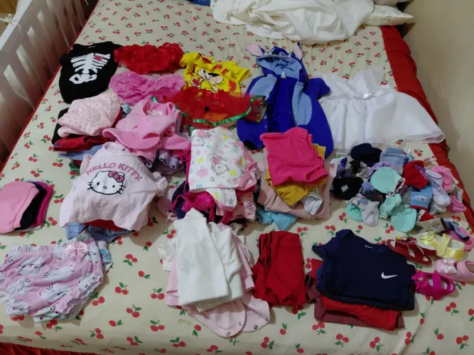 Roupas pra bebês menina