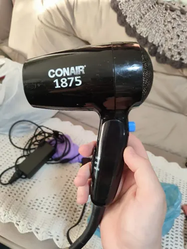 Secador Potente Portátil Conair 1875W Bivolt - Dobrável para Viagem