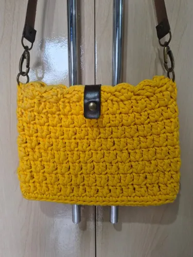 Bolsa de fio de malha