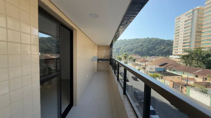 Apartamento em Praia Grande para locação no Canto do Forte 2 Dormitórios 1 suíte