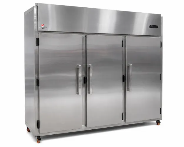 Geladeira inox para cozinha industrial