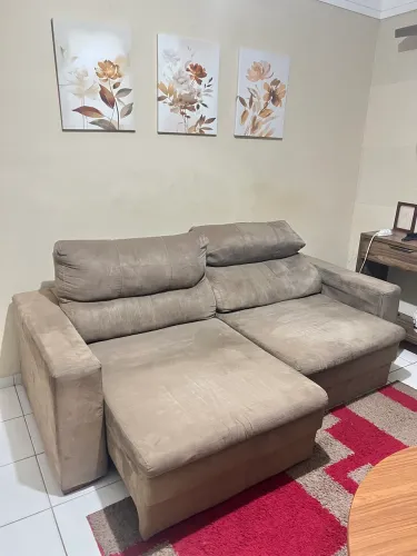 Sofá Retrátil e Reclinável 2 Lugares - Muito Confortável