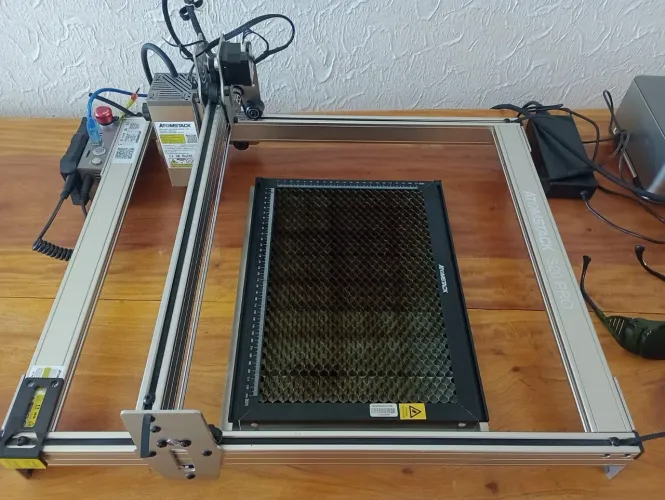 Gravadora laser Atomstack S20 Pro assistente de ar e kit rolar. Produtos seminário novos