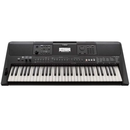 Teclado Yamaha PSR- E463+ Suporte+ Capa+ Pedal Sustain