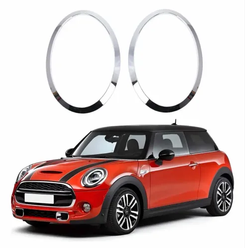 Par de Moldura aro Mini Cooper cromada ou black