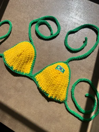 Biquine Crochê Brasil