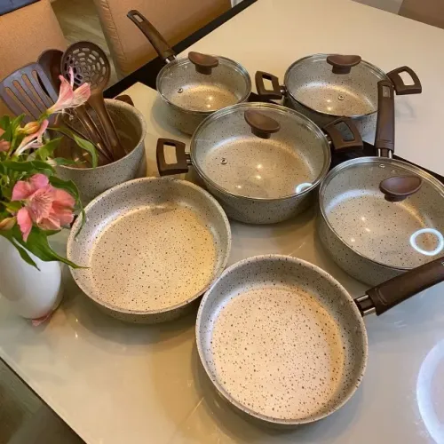Conjunto de Panelas Dona Chefa 10 Peças