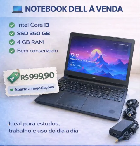 Vendo notebook em bom estado