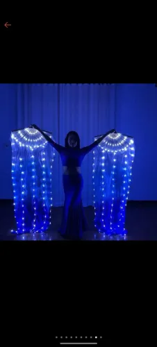 Fan véu dança do ventre 