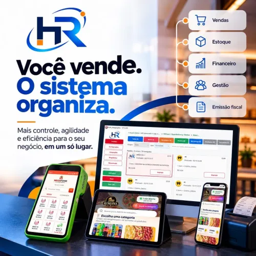 Sistema para bares e restaurantes e ramo de food e delivery!
