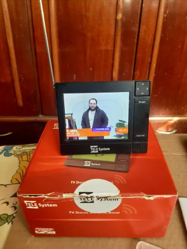 Tv digital de 5 polegadas