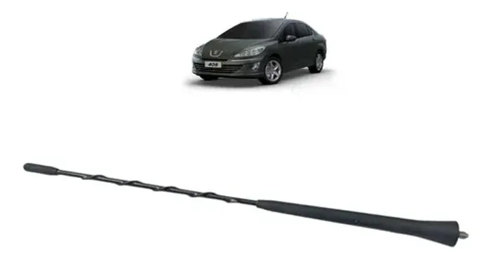 Antena Haste Teto 408 2012 A 2015 Preto
