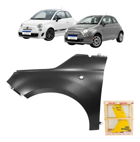 Paralama Fiat 500 2009 2010 2011 2012 2013 2014 2015 Le