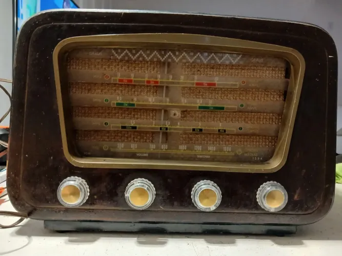 Radio valvulado antigo semp AC 430 original