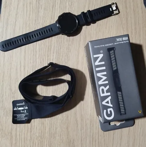 Relógio Garmin + monitor cardíaco 