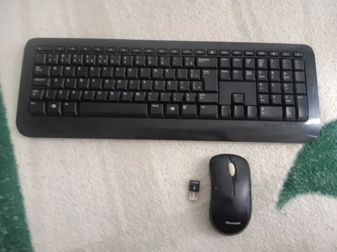 teclado e mouse Microsoft sem fio