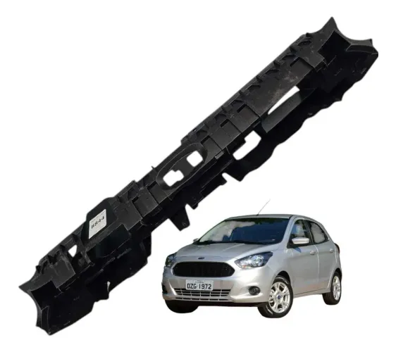 Reforco Parachoque Dianteiro Ford Ka 2019 2020 2021 Original Preto.Original
