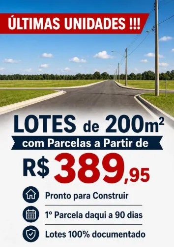 LOTES PRONTOS PARA CONSTRUIR