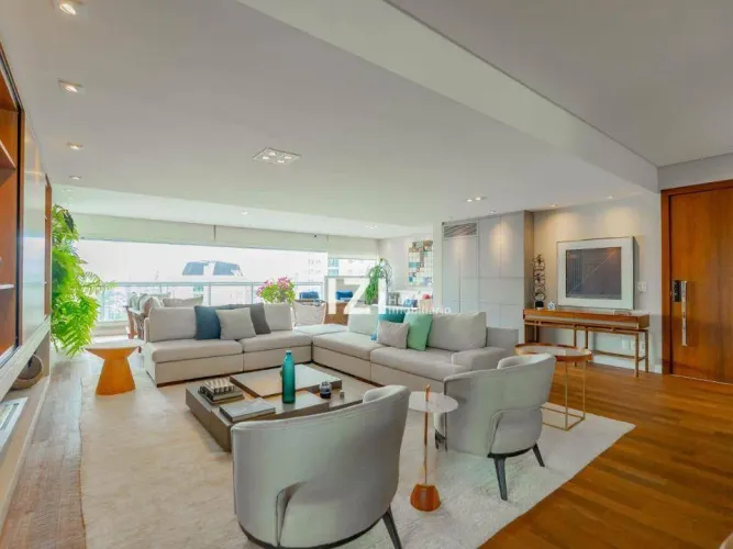 Apartamento com 3 suítes à venda, 275 m² por R$ 6.900.000 - Campo Belo - São Paulo/SP