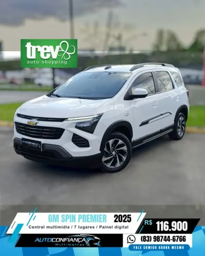 Chevrolet Spin Premier 1.8 8V Econo.flex 5P Aut. 2025