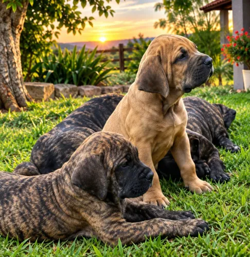 Filhote de fila brasileiro