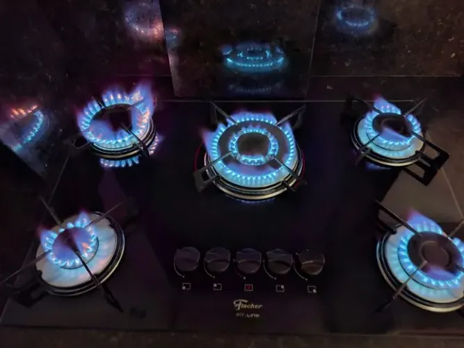 Cooktop 5 bocas tripla chama Fischer