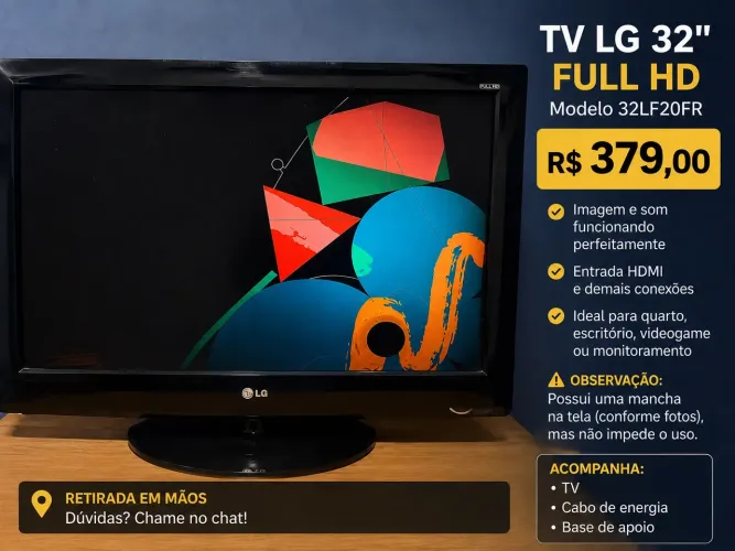TV LG 32 Polegadas 