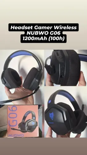 Headset Nubwo G06 Gamer Wireless
