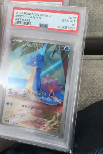 Misty lapras Psa 10