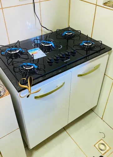Balcão + Cooktop Itatiaia 5 bcs - Promoção