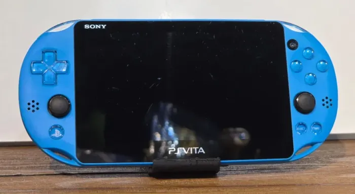 Console PSVita Slim Azul Desbloqueado com 128Gb