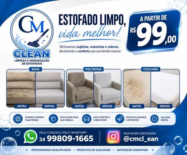 Limpeza de estofados