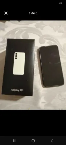 Samsung Galáxia S23 branco Seminovo