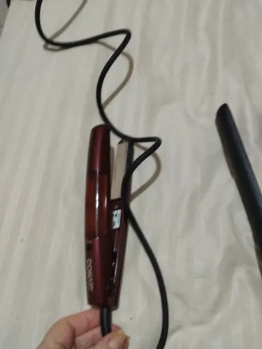 Prancha fama e mini prancha conair
