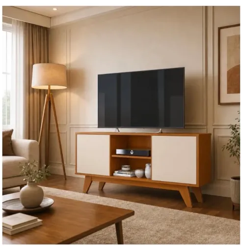 Rack tv - compacto - novo