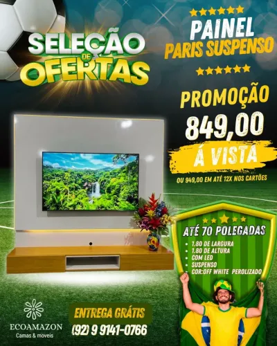 Rack suspenso na promoção - frete grátis 