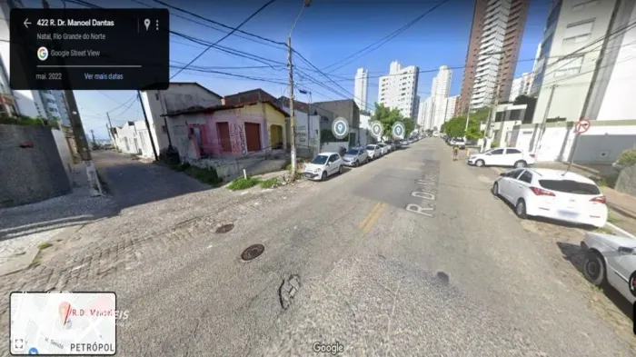 Terreno com ótima localização em Petrópolis, Cidade Alta, Natal-RN 450m² 15x30