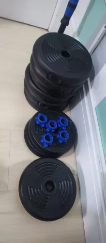 Halteres Kettlebell Barbell Regulável Usado