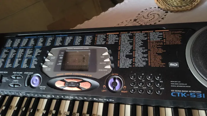 Teclado Casio para iniciantes