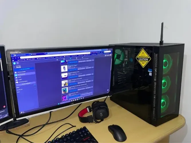 PC gamer RTX 3060 + Monitor 144htz