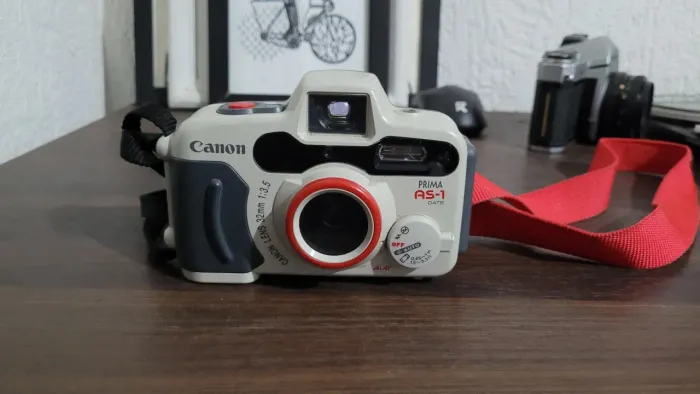 Câmera analógica Canon
