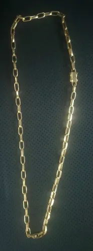 CORRENTE DE OURO 18K 19GRAMAS MODELO CARTIER