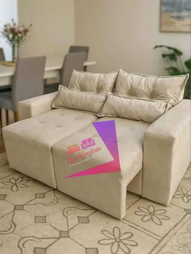 Sofá Retrátil Novo/ Conforto Garantido!