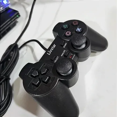 CONTROLE PLAYSTATION 2 COM FIO (NOVO)