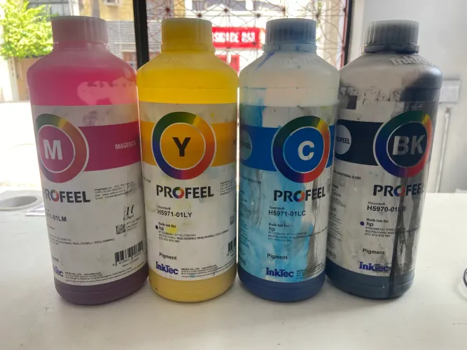 Tinta Profeel Pigmentada para Impressora HP